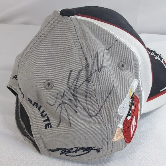 Kyle Busch American Salute SIGNED Nascar Racing Hat #18 Chase Authentics 2012 - Picture 3 of 14